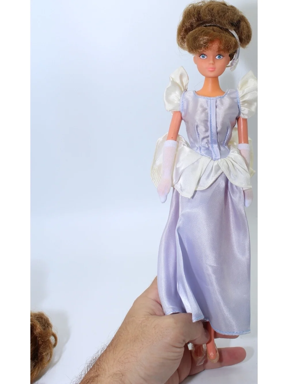 Vintage Disney Bikin Fairy God Mother & 3 Cinderella Dolls Set of 4
